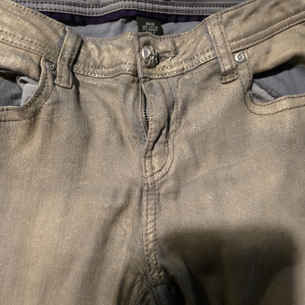 Womens gold dust Jeans